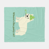 Where's the potty at? fleecedecke (Vorderseite (Horizontal))