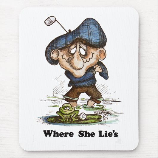 WhereSheLies10 Mousepad (Vorne)