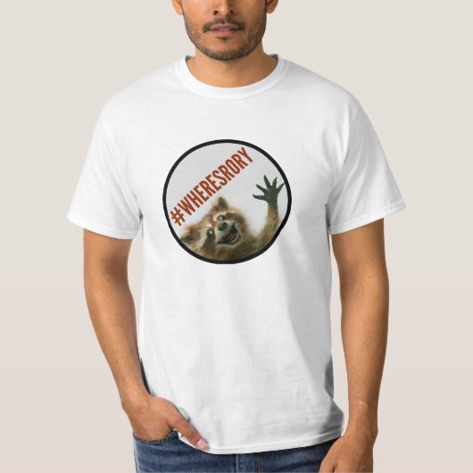 #wheresrory Shirt (Vorderseite)