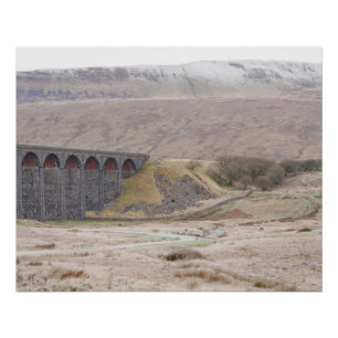 Whernside and Ribblehead Viadukt Poster