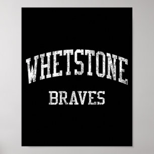 Whetstone High School Hs Columbus Oh Vintage Srts Poster
