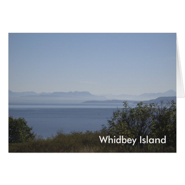 Whidbey Island Landschaft (Vorderseite (Horizontal))