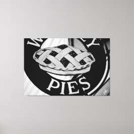 Whidbey Island Pies Downtown Langley Leinwanddruck