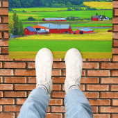 Whidbey Island Red Barn Doormat Fußmatte