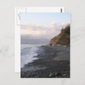 Whidbey Island Sunset Postkarte (Vorne/Hinten)