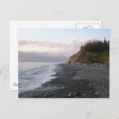 Whidbey Island Sunset Postkarte (Vorne/Hinten)