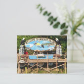 Whidbey Island Willkommen Postkarte (Stehend Vorderseite)