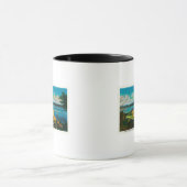 Whidby Island und Mt Baker von Port Townsend Tasse (Zentrum)