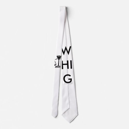 Whig-Balancen-Krawatte Krawatte (Rückseite)