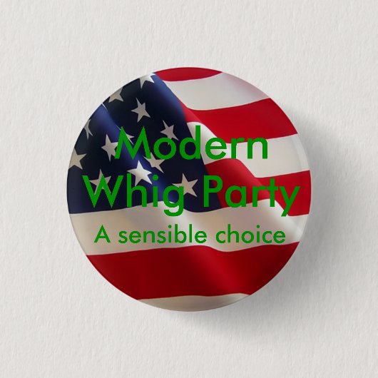 Whig-Knopf Button (Vorderseite)