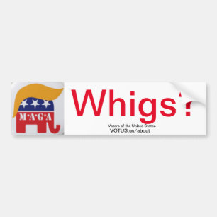 Whigs Autoaufkleber