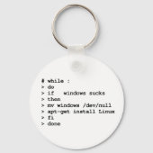 while : do schlüsselanhänger (Vorderseite)