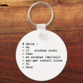 while : do schlüsselanhänger (Vorderseite)