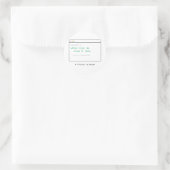 while(true): Endlosschleife - Dev Sticker-Geschenk Runder Aufkleber (Tasche)
