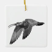Whimbrel Keramikornament (Vorderseite)