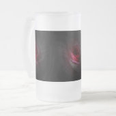 Whimiskale Rose Stein Mattglas Bierglas (Vorderseite Links)