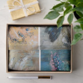 Whimisky Birds Collage Decoupage Seidenpapier (Geschenk)