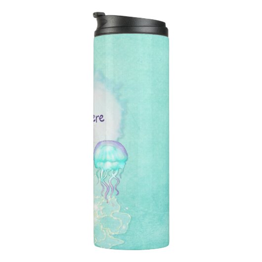 Whimsey Aquarium 2 Folklorek Thermosbecher (Nach rechts gedreht)