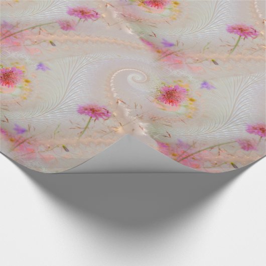 Whimsey Floral Jeden Anlaß Classic Geschenkpapier (Ecke)