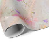 Whimsey Floral Jeden Anlaß Classic Geschenkpapier (Rolleneckpunkt)