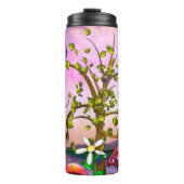 Whimsey Gardens Fantasy Art Thermosbecher (Vorderseite)