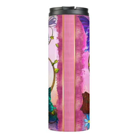 Whimsey Gardens Fantasy Art Thermosbecher (Rückseite)