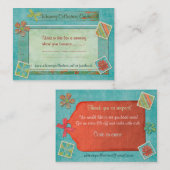 Whimsey-Kollektive für das Web-Geschäft Visitenkarte (Vorne/Hinten)