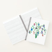 Whimsey Vines Notebook Notizbuch (Innenseite)