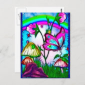 Whimseys Fantasy Art Postkarte (Vorne/Hinten)