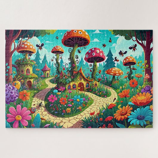 Whimsica Wonderland Dream Garden Puzzle (Horizontal)