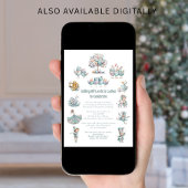 Whimsical 12 Tage Weihnachts Song White Einladung