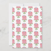 Whimsical 30. Geburtstag Party Girlie Niedlich Cus Einladung (Rückseite)