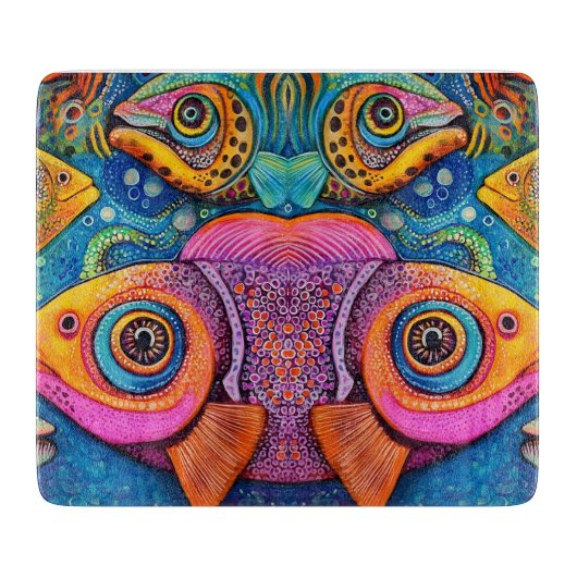 Whimsical 5 schneidebrett (Vorderseite)