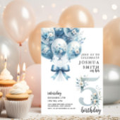 Whimsical 5th Boys Geburtstag Einladung