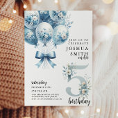 Whimsical 5th Boys Geburtstag Einladung