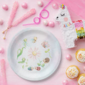 Whimsical A Little Liebe Bug Rainbow Brautparty Pappteller (Party)