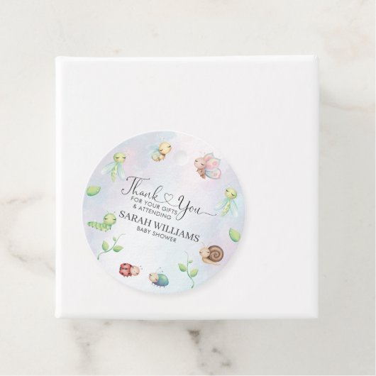 Whimsical A Little Liebe Bug Rainbow Geschenkanhänger (Beispiel)