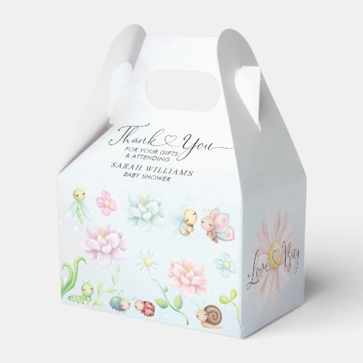 Whimsical A Little Liebe Bug Rainbow Geschenkschachtel (Rückseite)