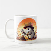 Whimsical Aardvark Tasse für Tierfreunde (Links)