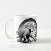 Whimsical Aardvark Tasse für Tierfreunde (Links)