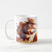 Whimsical Aardvark Tasse für Tierfreunde