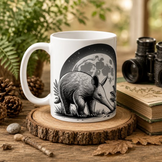 Whimsical Aardvark Tasse für Tierfreunde