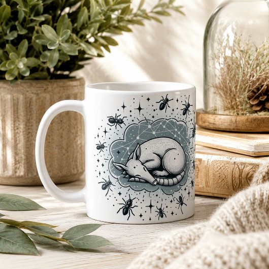 Whimsical Aardvark Tasse für Tierfreunde