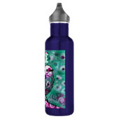 Whimsical Abstract Bird Floral Personalized Edelstahlflasche (Rechts)