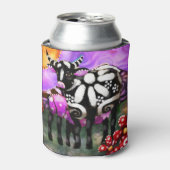 Whimsical Abstract Momma & Baby Cow Funky Farm Dosenkühler (Kanne Vorderseite)