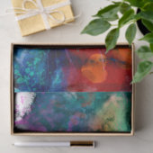 Whimsical Abstrakt Dreamy Kitty Cat Decoupage Seidenpapier (Geschenk)