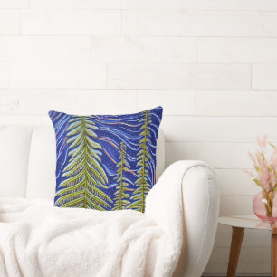 Whimsical Abstrakt Evergreens Kissen