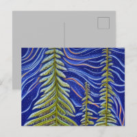 Whimsical Abstrakt Evergreens