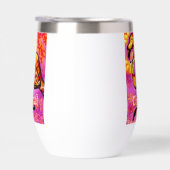 Whimsical Abstrakt Flamingo Bird Personalisiert (Rechts)