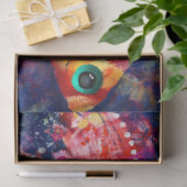 Whimsical Abstrakt Goldfish Lila Decoupage Seidenpapier (Geschenk)